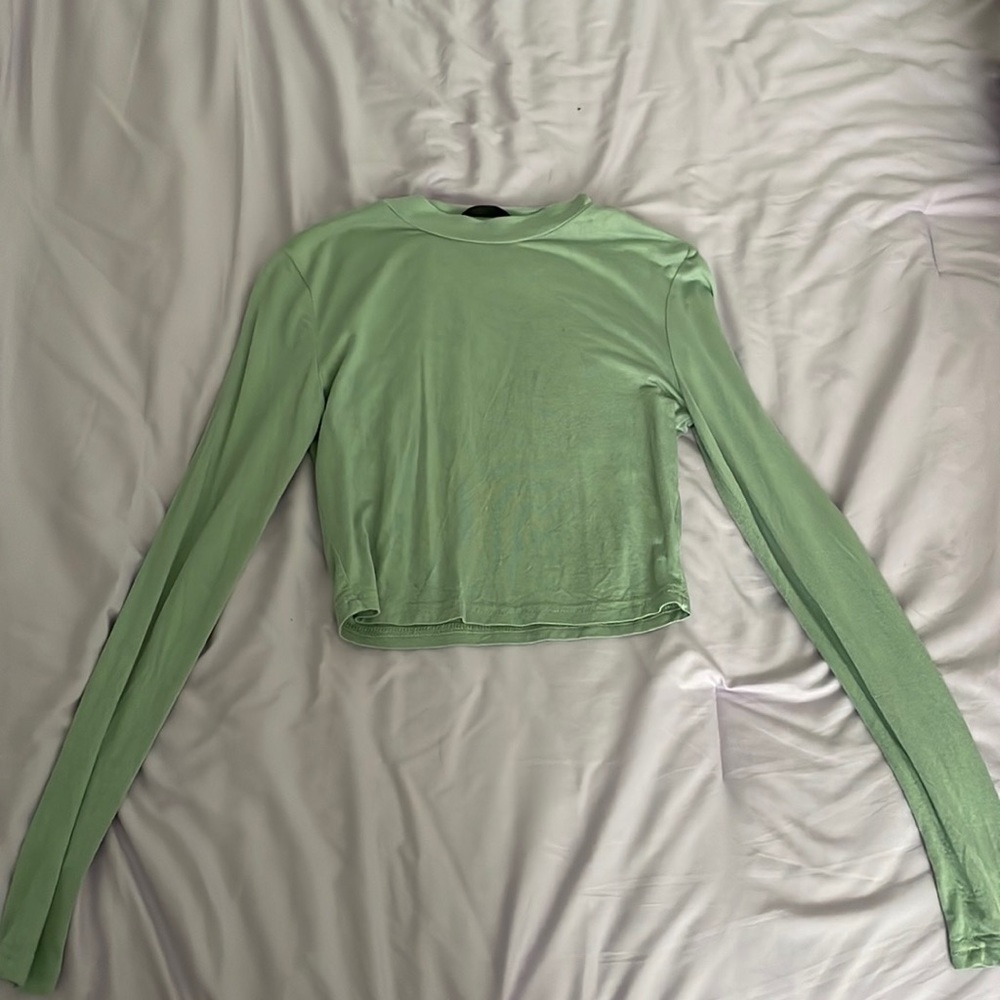 SHEIN XS teal long sleeve
